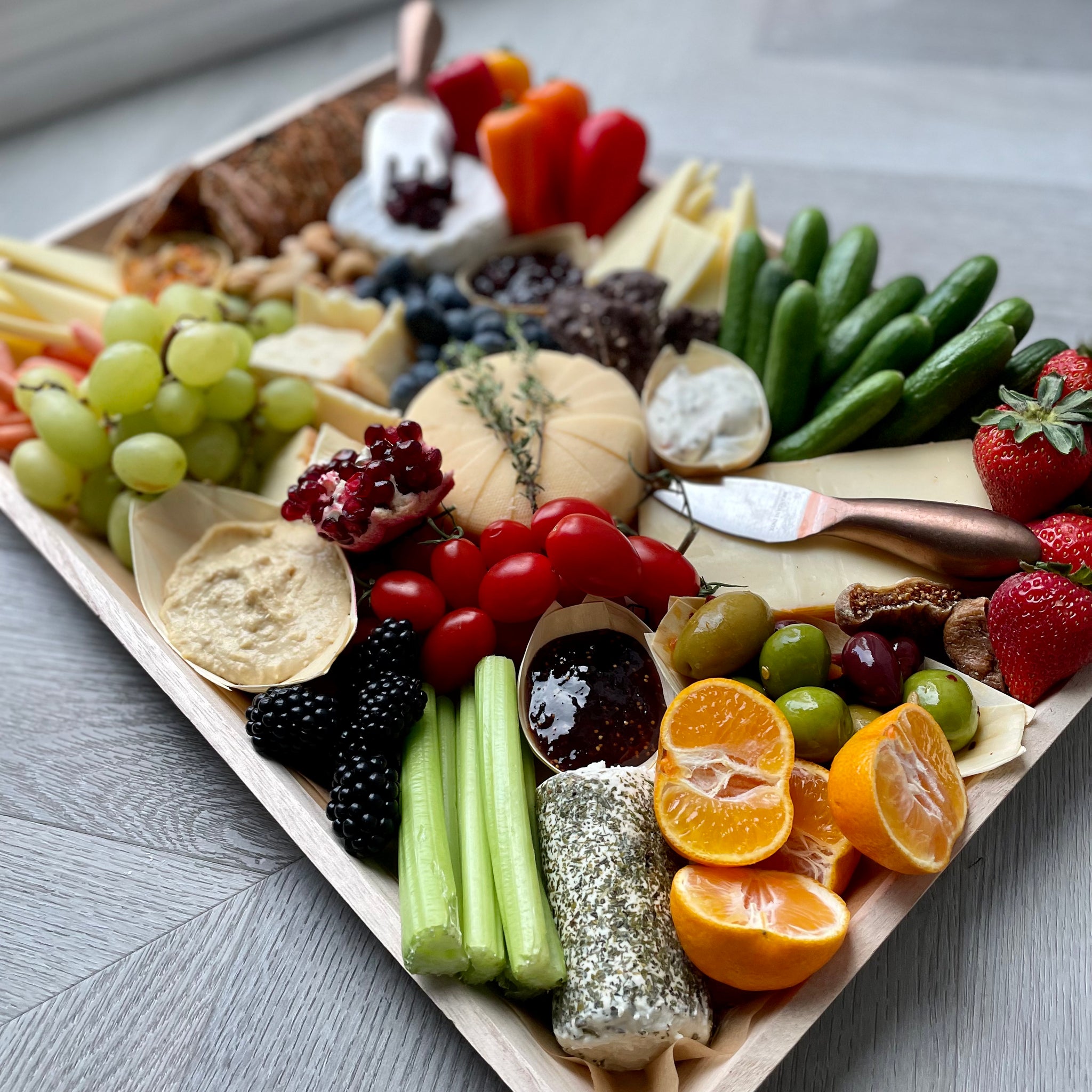 Cheese, Fruit & Crudite Platter